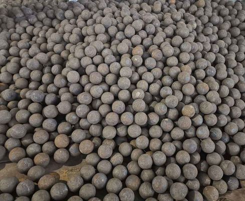 50mm 60Mn B2 Ball Mill Grinding Media Untuk Penambangan Tembaga