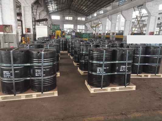 B3 71MnCr 60mm Forged Grinding Balls Untuk Industri Pertambangan